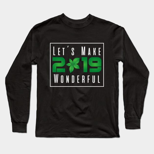 2019 Wonderful Long Sleeve T-Shirt by CTShirts